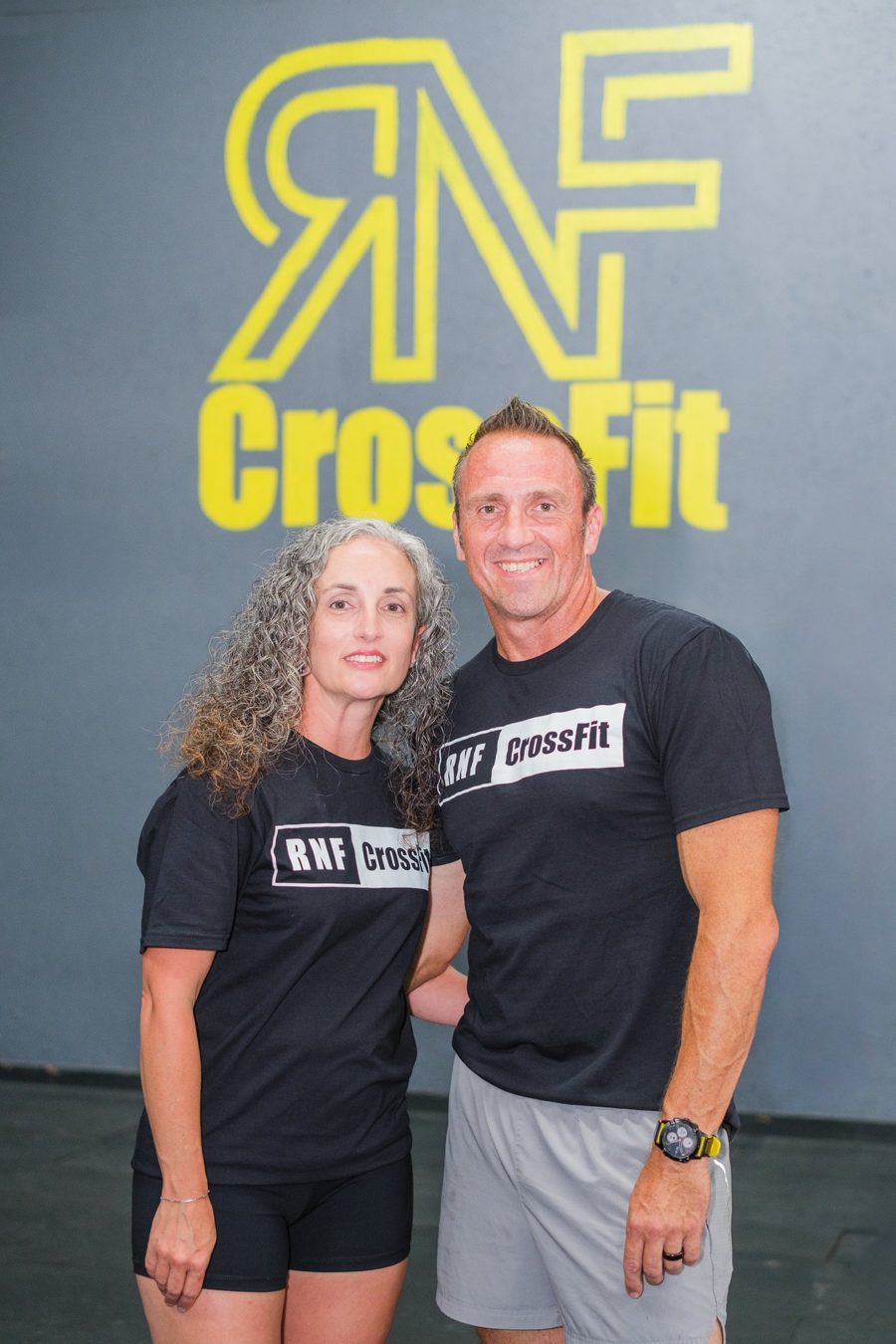 Kevin and Sarah Morgan, owners of RNF CrossFit