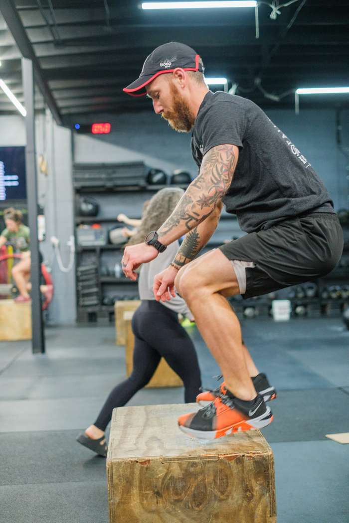 RNF CrossFit member training